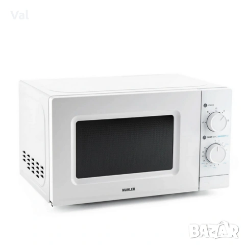 Микровълнова фурна MUHLER MO-5009 20L – 700W, механичен контрол, снимка 4 - Микровълнови - 54746100