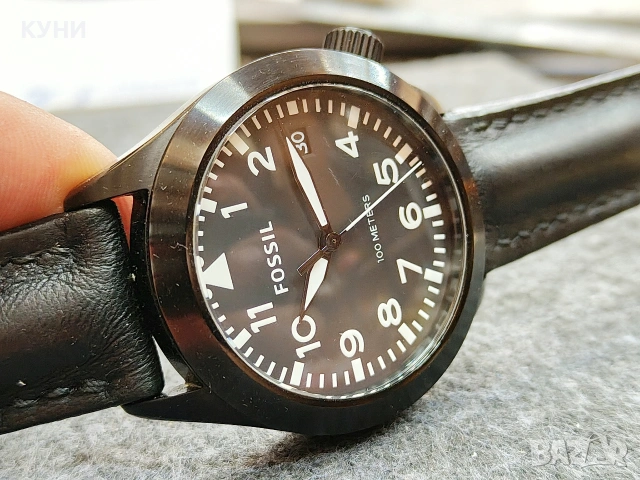 FOSSIL CLASSIC PILOT DATE , снимка 6 - Мъжки - 54802870