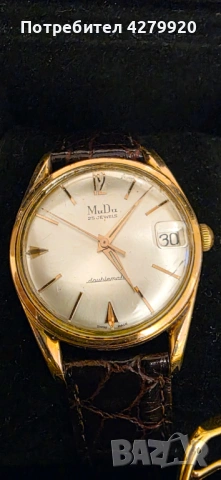 Часовници ретро;позлатени, снимка 7 - Мъжки - 54239087