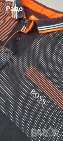 Hugo Boss / M / Made in Germany / мъжка тениска с яка, снимка 2 - Тениски - 54735346