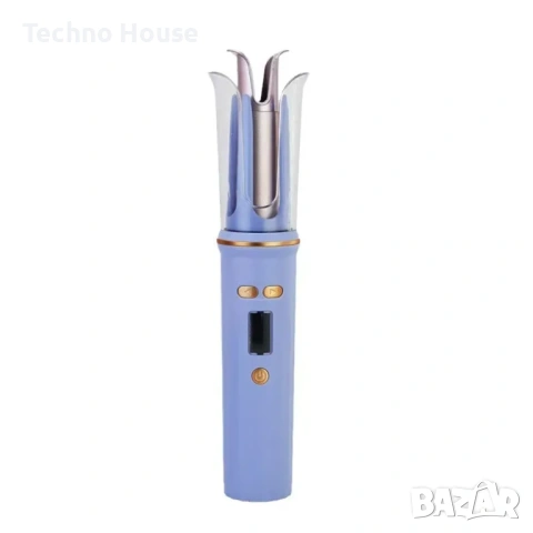 Автоматична маша за коса Gurling Iron HG-086 USB Керамична 360° въртене мобилна преносима за къдрици, снимка 2 - Маши за коса - 54223751