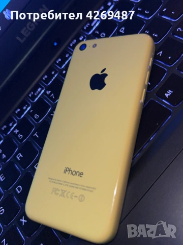 Продавам жълт iPhone 5C 8 GB, снимка 2 - Apple iPhone - 54895892