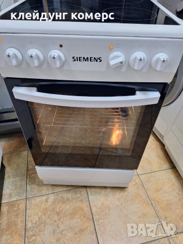 Готварска печка с керамичен плот SIEMENS шир.50см. , снимка 2 - Печки, фурни - 54035038