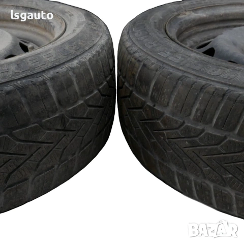 Стоманени джанти 5x120 с гуми R16 BMW 1 Series (E87) 2004-2011 ID: 158785, снимка 2 - Гуми и джанти - 53955566