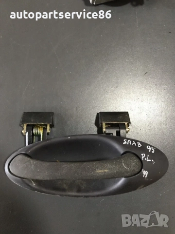 Външна дръжка за предна лява врата черна за Saab 9-5 (2002–2007) 4850897