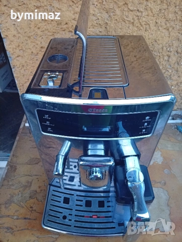 Saeco Xelsis SUP 038Z с пръстов отпечатък, снимка 3 - Кафемашини - 54597046