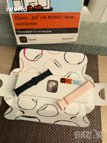 КАТО НОВ❗️APPLE WATCH 9 41mm❗️Лизинг от 10€/мес ❗️Starlight Al GPS , снимка 2 - Смарт часовници - 54709349