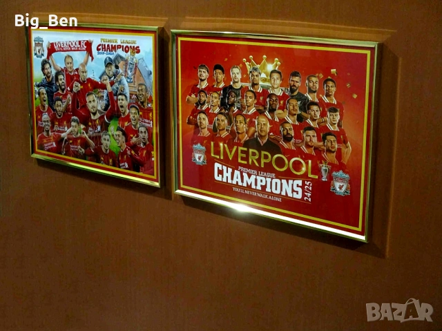 Картини Liverpool - Premier League Champions 2020/2025, снимка 2 - Футбол - 54371006