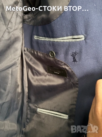 Мъжко сако яке G-Star RAW – Оригинално, Наситено синьо (Размер 52), снимка 12 - Сака - 54425123