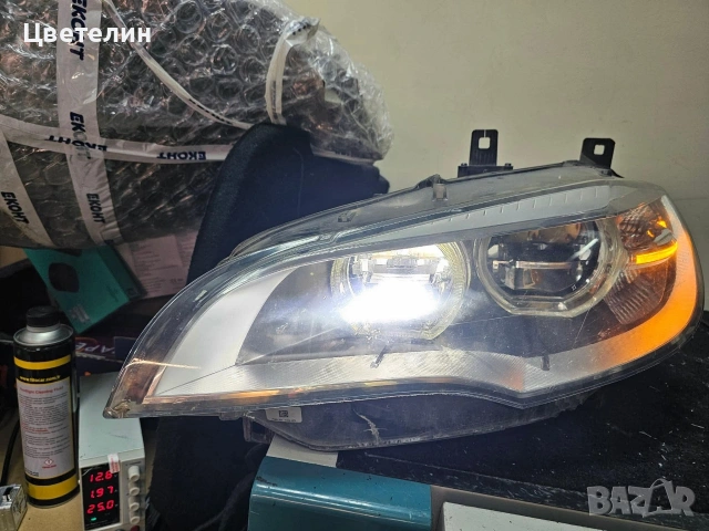 Неработеща къса LED светлина на BMW X6 E71, BMW 6, снимка 2 - Други услуги - 55219339