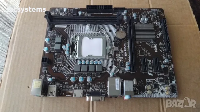Дънна платка MSI H310M PRO-VH ( MS-7996 v1.4 ) Socket LGA1151, снимка 2 - Дънни платки - 55341492