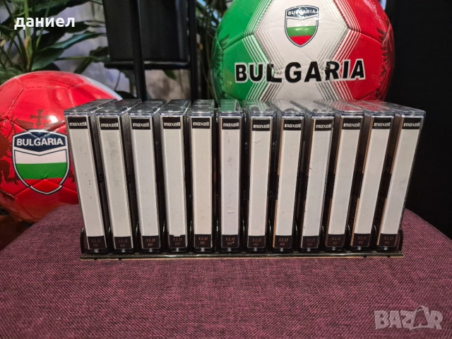 Качествени аудио касети MAXELL XLII90 - TYPE II - хромна лента - като нови + подарък