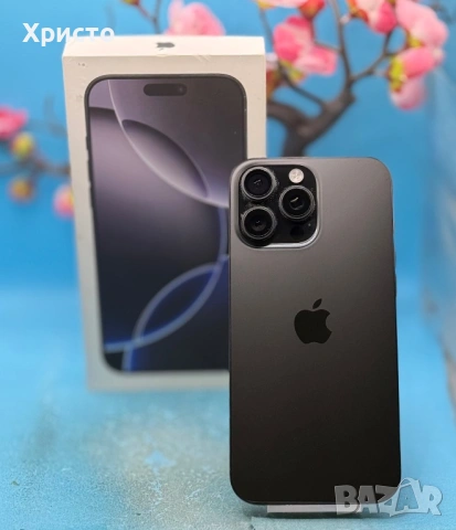 Apple iPhone 16 Pro Max, 256GB, 5G, Black Titanium , снимка 3 - Apple iPhone - 54389250