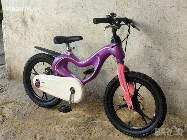детски велосипед 16 цола с дискови спирачки , снимка 2 - Велосипеди - 54344831