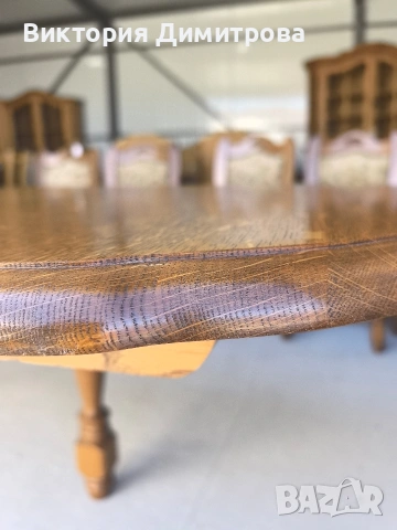 Разтегателна трапезна маса МАСИВ , снимка 5 - Маси - 54115641