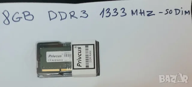 Рам памет за лаптоп DDR 3 - 8 GB - 1333 MHz , снимка 4 - RAM памет - 55637106