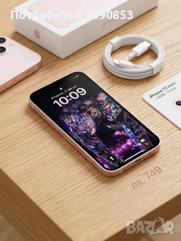айфон 13 мини в добро състояние , снимка 2 - Apple iPhone - 55622365