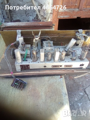 Лампово радио антика , снимка 9 - Радиокасетофони, транзистори - 54320738