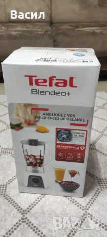 Блендер Tefal Blendeo+, BL2C0130, Бял, 450 W, 1.5 л., снимка 3 - Блендери - 54308362