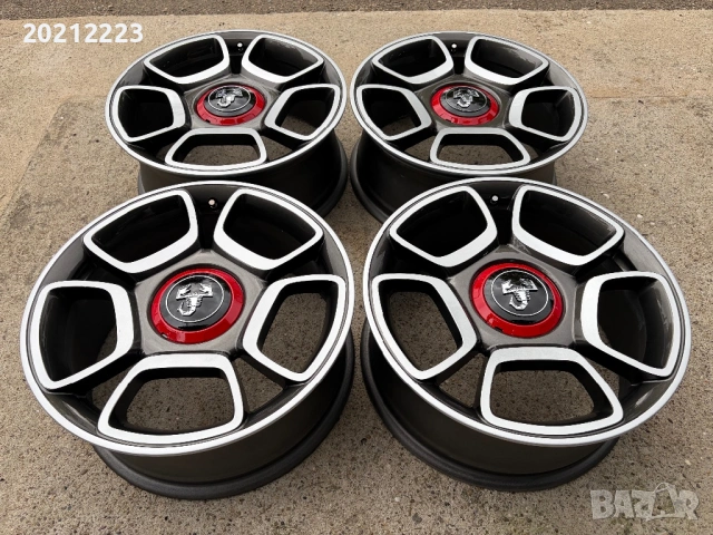 4 броя алуминиеви джанти за Fiat 500 Abarth 17, снимка 4 - Гуми и джанти - 54886477