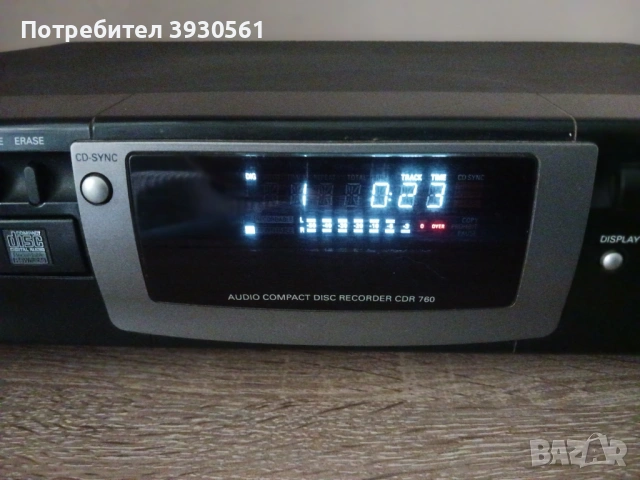 philips cd player cdr 760, снимка 3 - Ресийвъри, усилватели, смесителни пултове - 54389385