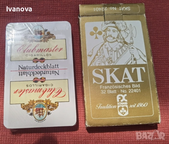 Карти за белот Clubmaster, нови