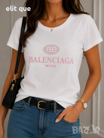 дамски тениски miu miu Hugo boss guess Karl legenfeld Dolce gabbana Balenciaga Calvin Klein , снимка 17 - Тениски - 55231401