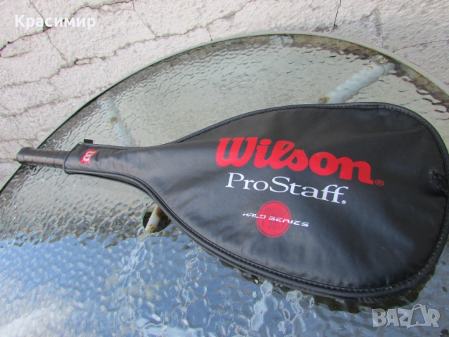 Ракета за скуош Wilson Pro Staff Titanium, снимка 18 - Тенис - 54716495