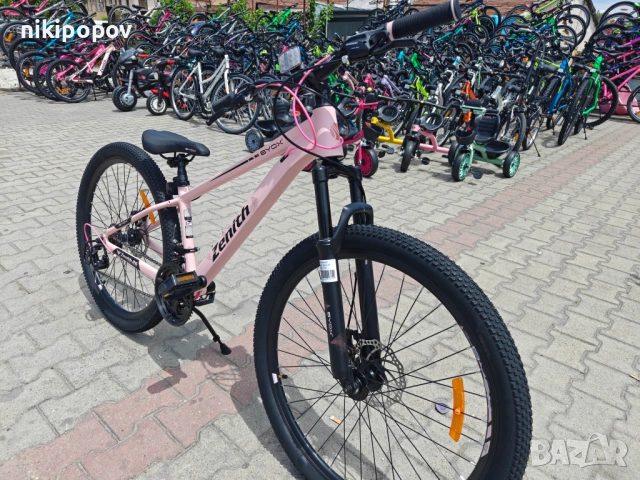 X Алуминиев велосипед 26" ZENITH розов, снимка 3 - Велосипеди - 54939973