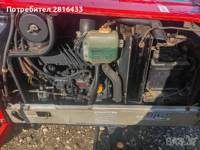 Трактор YANMAR FX215 4x4, снимка 5 - Селскостопанска техника - 54807159