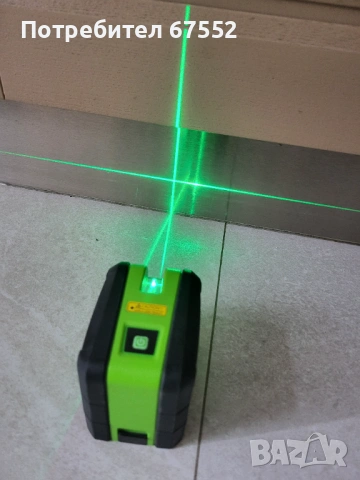 Лазерен нивелир Huepar HP-9211G (2 зелени лъча), снимка 2 - Измервателни инструменти - 54914987