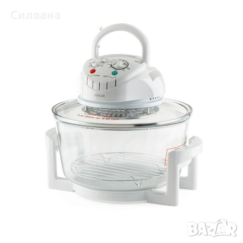 Комбинирана 2в1 халогенна фурна , снимка 5 - Печки, фурни - 55221402