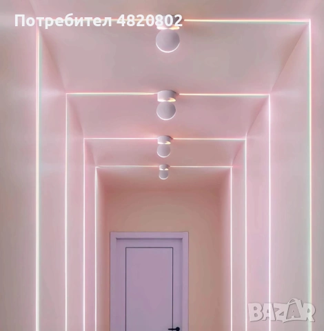 BeamPro™ – LED декоративна лампа, снимка 5 - Лампи за стена - 54604729