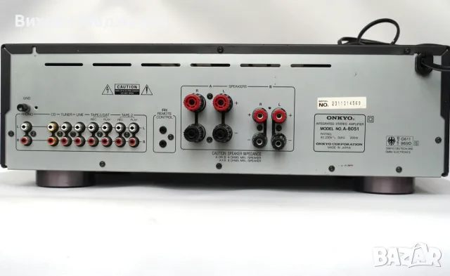 Продавам ONKYO A‑8051 – висококачествен японски усилвател, снимка 5 - Ресийвъри, усилватели, смесителни пултове - 55641823