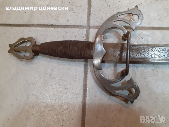 Средновековен меч Толедо,сабя рапира шпага ятаган, снимка 2 - Антикварни и старинни предмети - 54374217