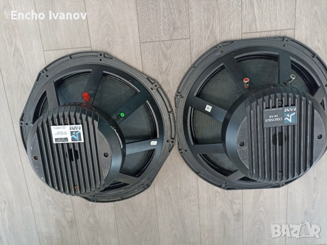 Говорители FАNE 18 инчови , снимка 7 - Тонколони - 54336935