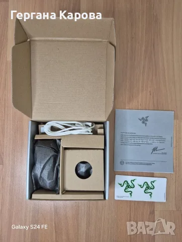 Микрофон Razer Seiren Mini white/бял, снимка 5 - Микрофони - 55506616