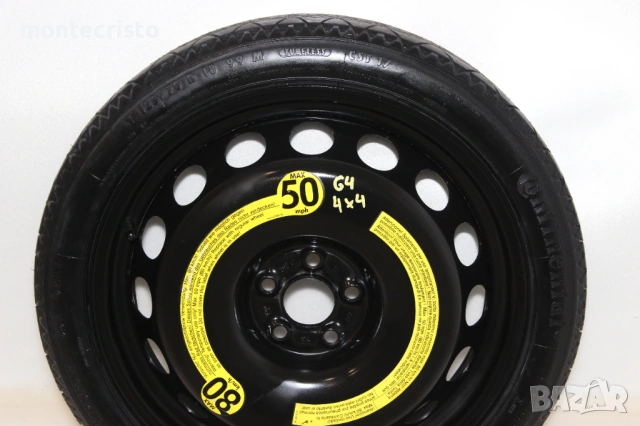 Резервна гума патерица VW Golf 4 4x4 (1998-2004г.) 5x100 / 57.1 / 18 цола / 1J0801027M Голф IV, снимка 3 - Гуми и джанти - 54337576