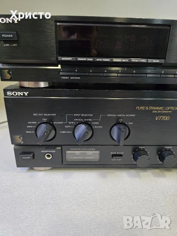 🎶🔊 Sony ta-v7700 - tda1541 и st-v7700 усилвател с вграден Dac и тунер🔊🎶, снимка 2 - Ресийвъри, усилватели, смесителни пултове - 54508560
