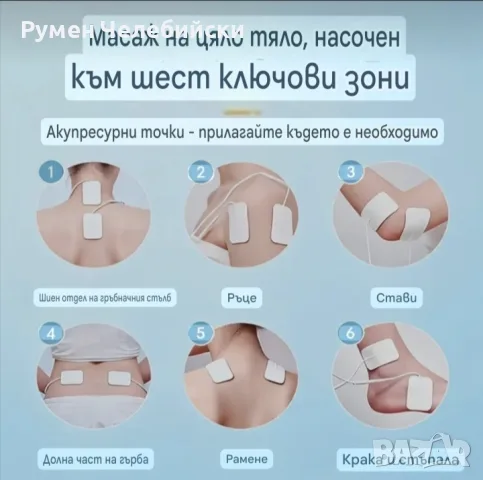 Мускулен Стимулатор-Масажор, снимка 4 - Масажори - 55577673