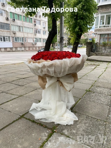 Букети със сатенени рози, снимка 12 - Други - 54731032