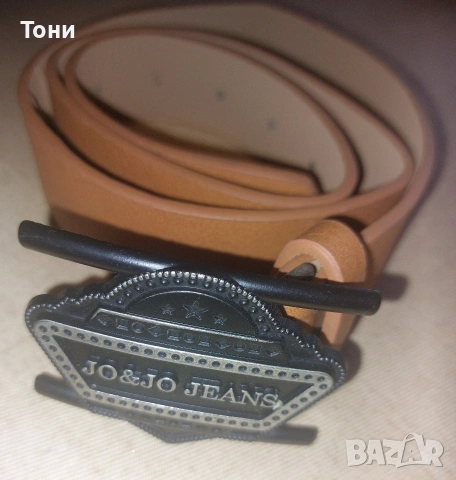Jo & Jo Jeans Оригинал Нов Стилен Кожен Дамски Колан , снимка 3 - Колани - 55153879