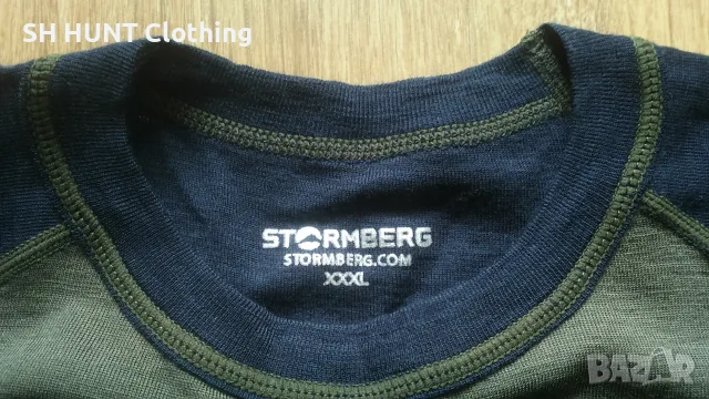 STORMBERG Ullensvang Thermo 70% Merino Wool размер 2-3XL термо блуза 70% Мерино вълна - 2786, снимка 7 - Блузи - 55383483