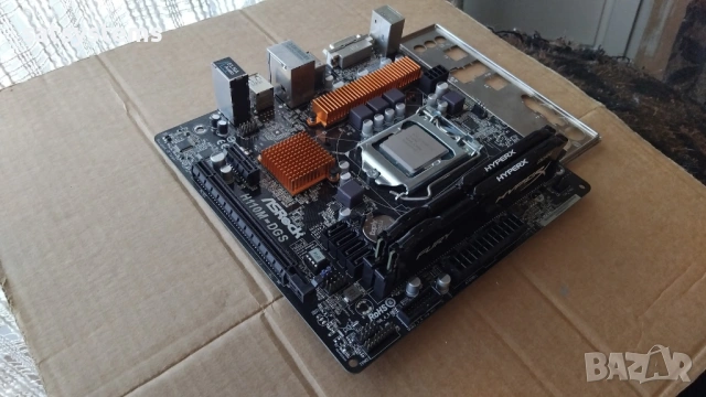 Дънна платка ASRock H110M-DGS Socket LGA1151 CPU+FAN, снимка 5 - Дънни платки - 54729812