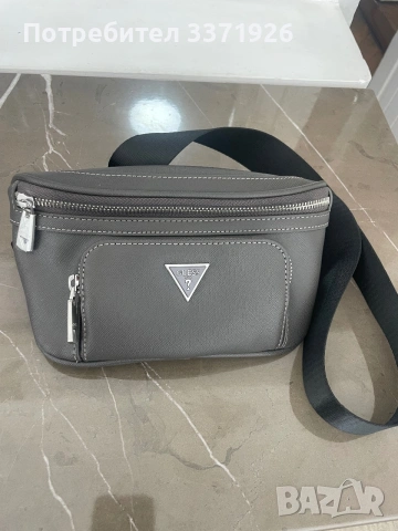 Мъжка кожена чанта Guess , снимка 3 - Чанти - 55012338