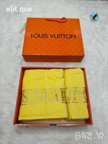 плажни кърпи 90×50см 70×140см 2 броя в кутия Christian Dior Versace Calvin Klein Louis Vuitton , снимка 8 - Хавлиени кърпи - 55217763