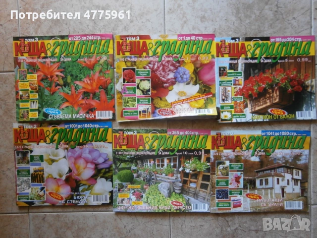 Списание Къща градина