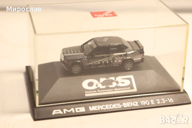 HERPA H0 1/87 MERCEDES BENZ 190 E AMG МОДЕЛ КОЛИЧКА