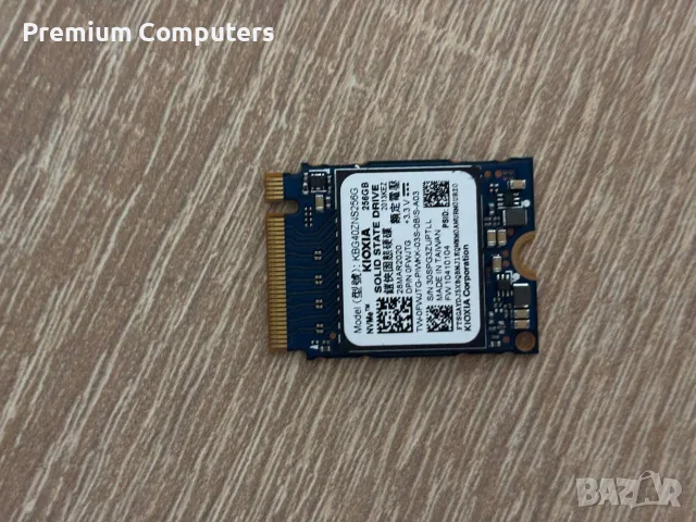 ССД/SSD Kioxia BG4 256GB M.2 NVMe PCIe