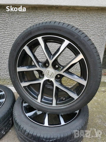 джанти с гуми Honda 225 45 17, снимка 2 - Гуми и джанти - 54802297